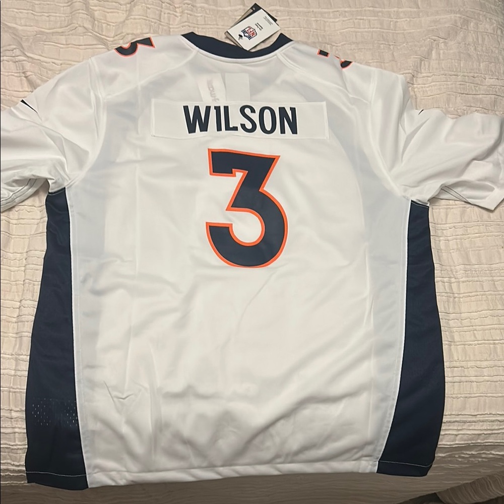 Men's Russel Wilson Broncos Jersey
